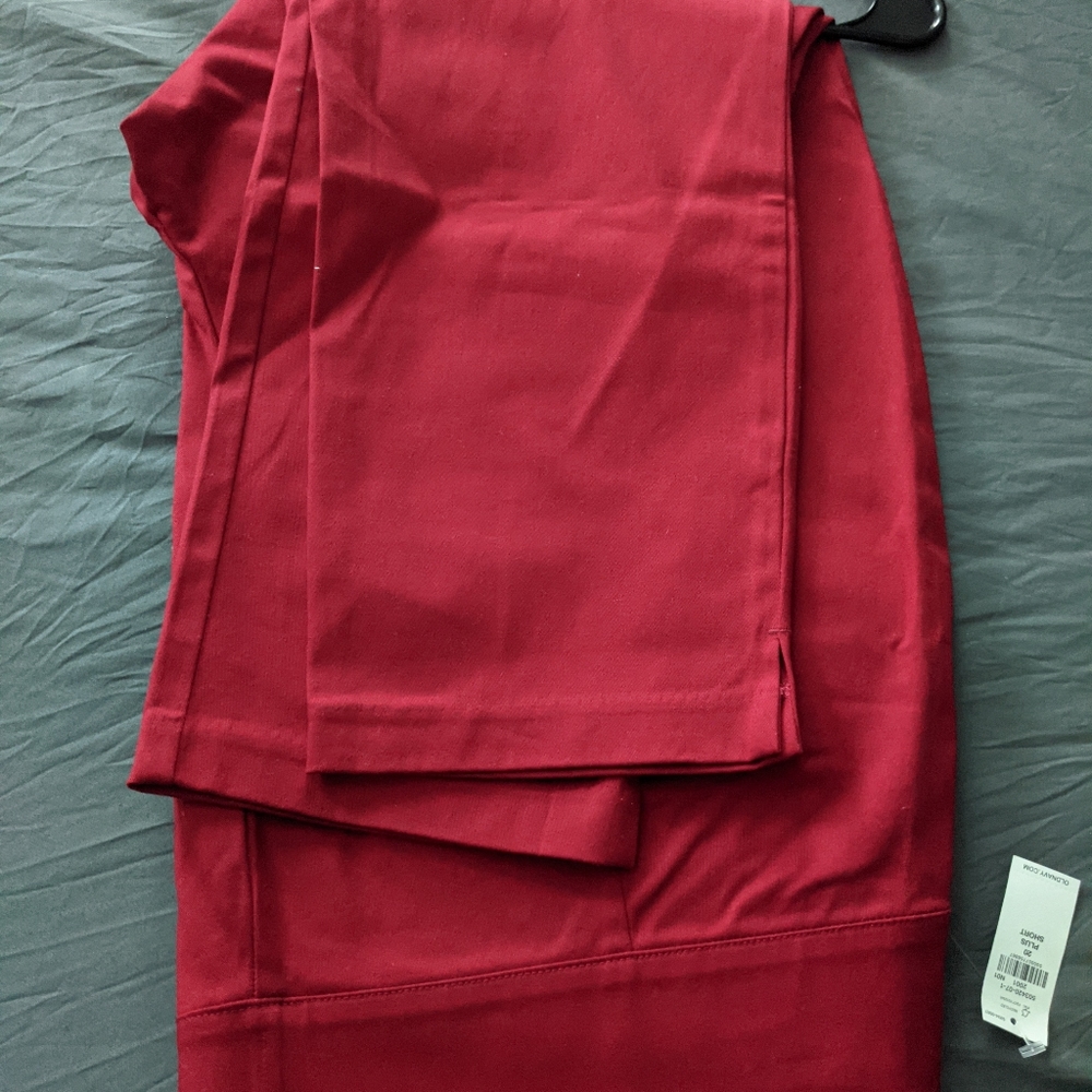 Red slacks